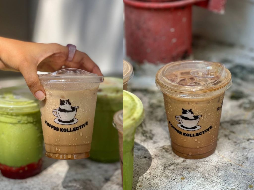 Iced Reese’s latte (left) and iced Milo espresso latte (right) Photos: Shannon Yap/HungryGoWhere Koffee Kollective