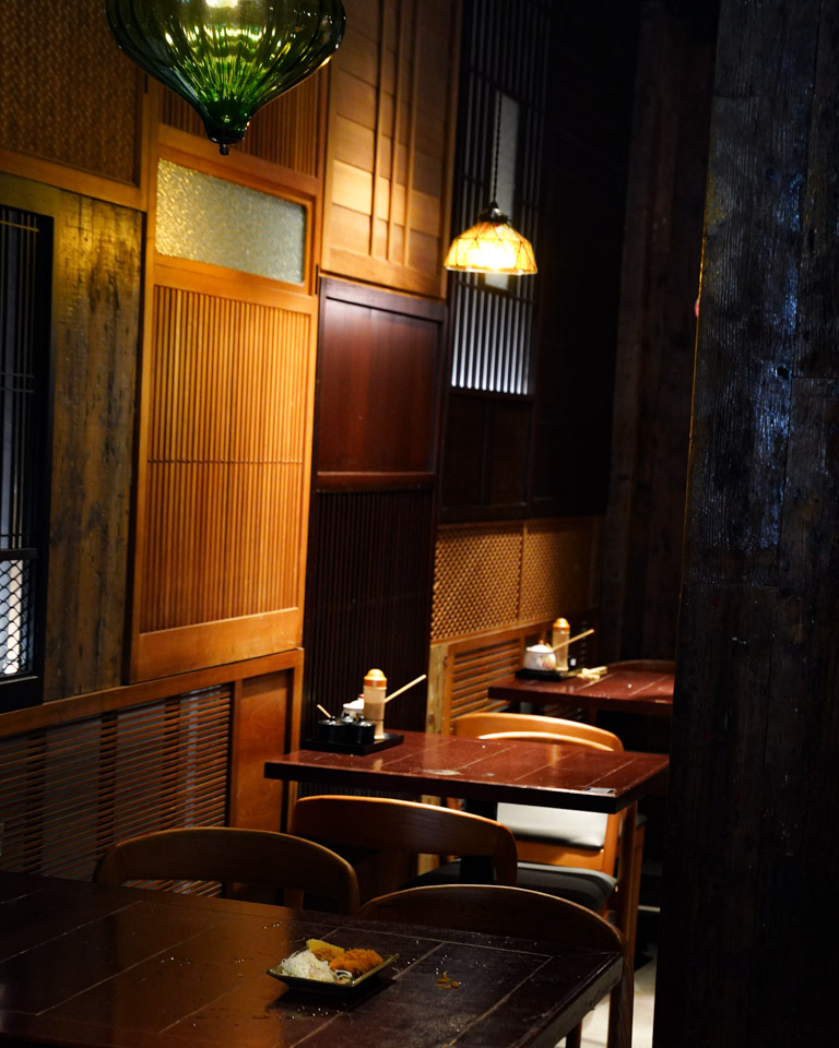 It’s done up with elegant Japanese aesthetics. Photo: Evan Mua/HungryGoWhere Shin Katsu Singapore