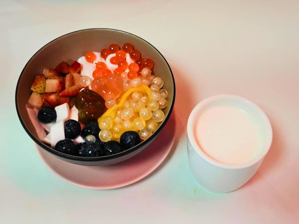 The Hor Fun jelly pays homage to its ribbon-like silhouette. Photo: Shannon Yap/HungryGoWhere ju wei ge