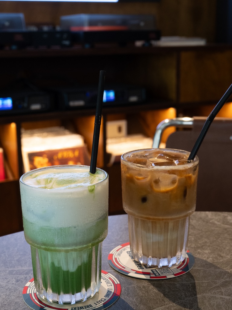 A decent brew if you’re looking for a midday caffeine fix. Photo: Angeline Ang/HungryGoWhere trifecta riders lounge