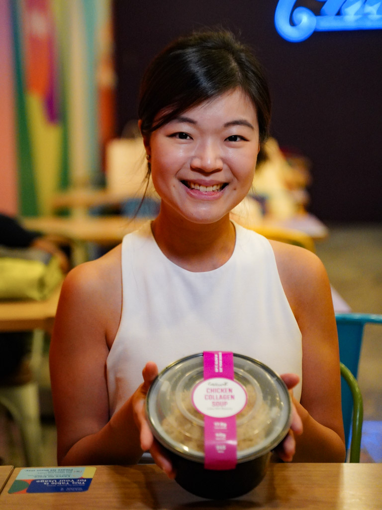 Min Qi has worn many hats throughout her life — including that of a barre instructor. Photo: Evan Mua/HungryGoWhere collagenic
