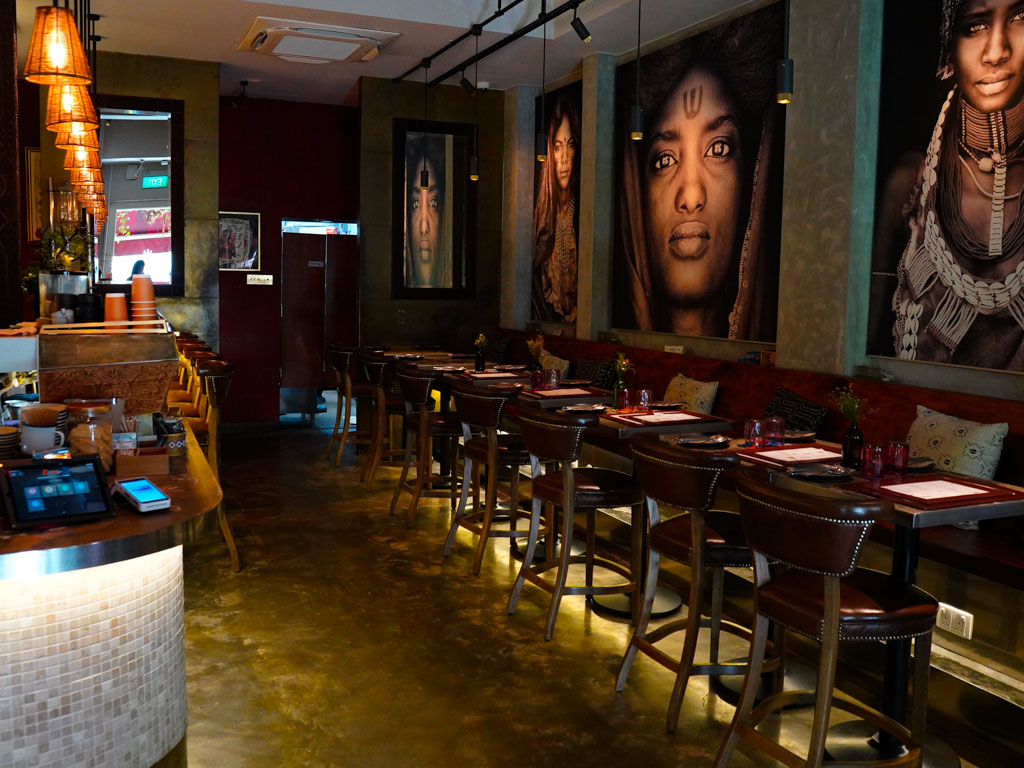 The decor is stunning. Photo: Evan Mua/HungryGoWhere kafe utu