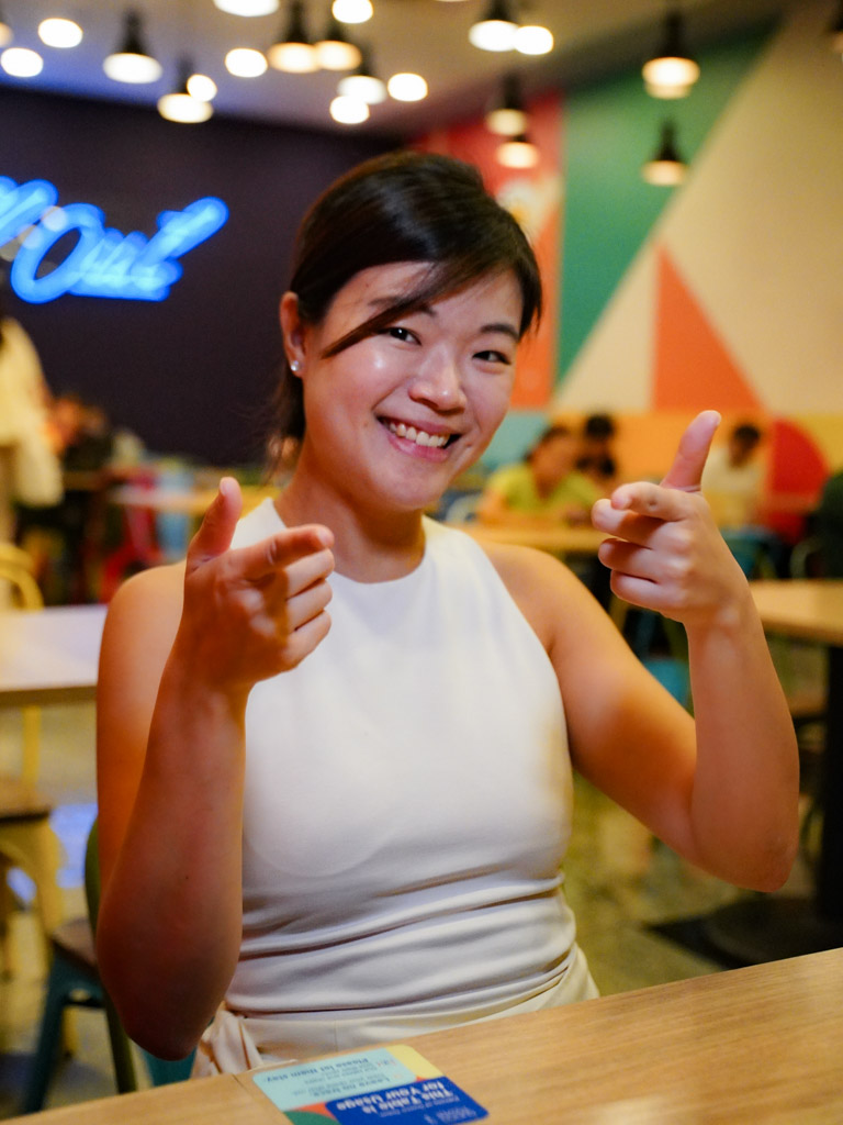 “Because collagen makes you photogenic,” Min Qi says, on the name. Photo: Evan Mua/HungryGoWhere collagenic