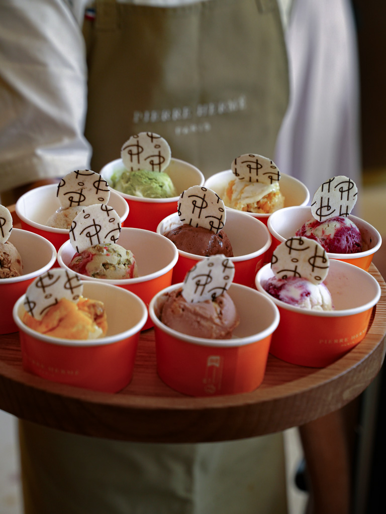 16 ice cream flavours to choose from. Photo: Evan Mua/HungryGoWhere pierre herme