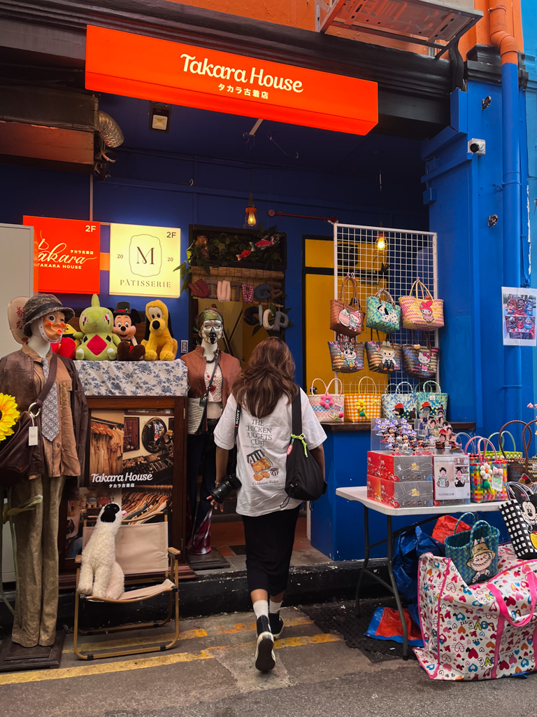 Take your time at the entrance before heading up — there’s plenty to see. Photo: Roma Chonkar/HungryGoWhere4 takara house haji lane