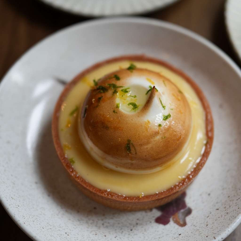 Lemon meringue tart. Photo: Roma Chonkar/HungryGoWhere takara house haji lane
