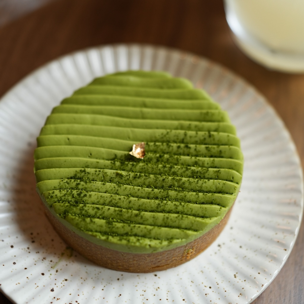 Matcha tart. Photo: Roma Chonkar/HungryGoWhere takara house haji lane