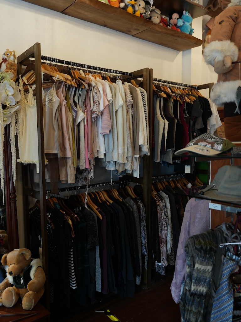 A well-curated selection of items on the racks. Photo: Roma Chonkar/HungryGoWhere takara house haji lane