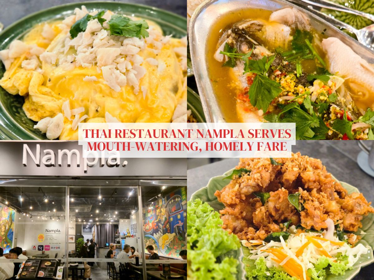 From creamy crab omelette to garlic prawns, Thai restaurant Nampla nails the details