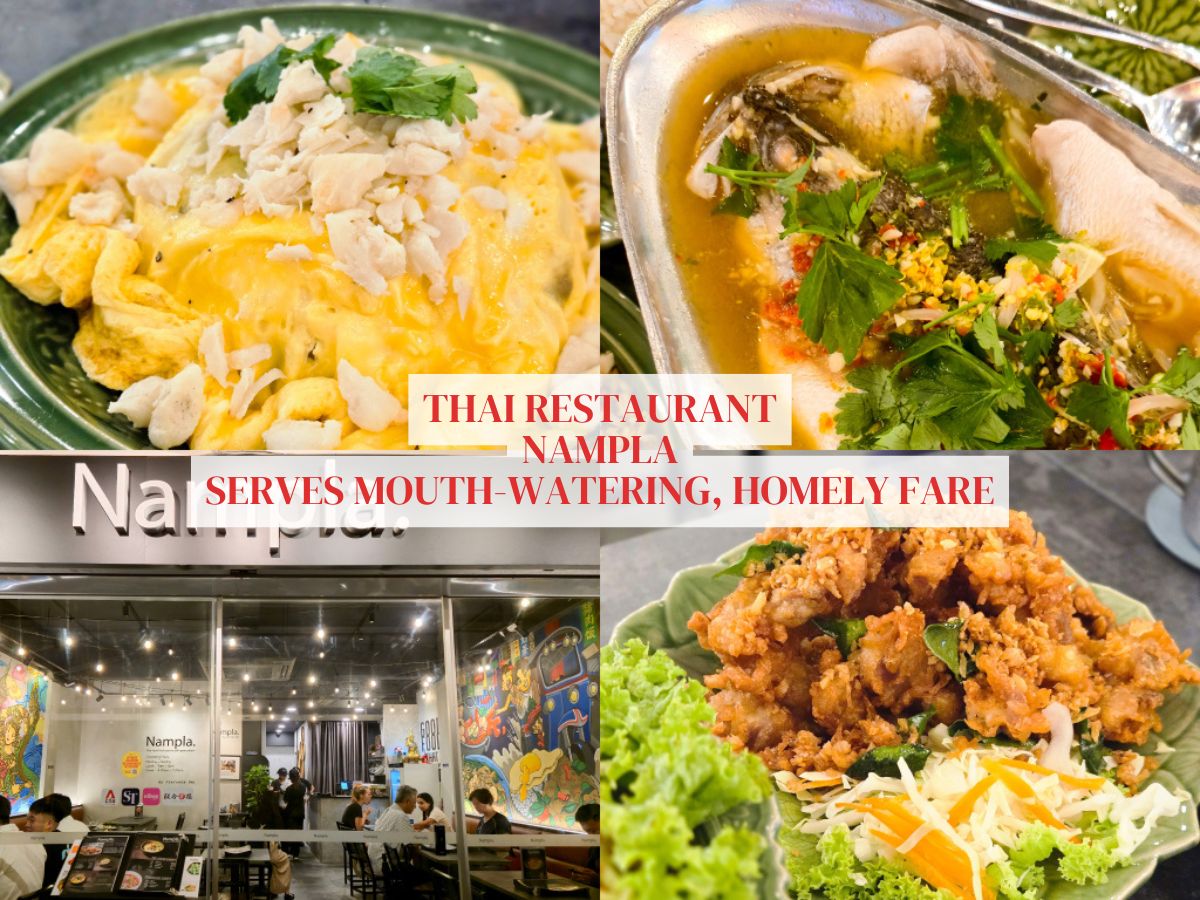 From creamy crab omelette to garlic prawns, Thai restaurant Nampla nails the details