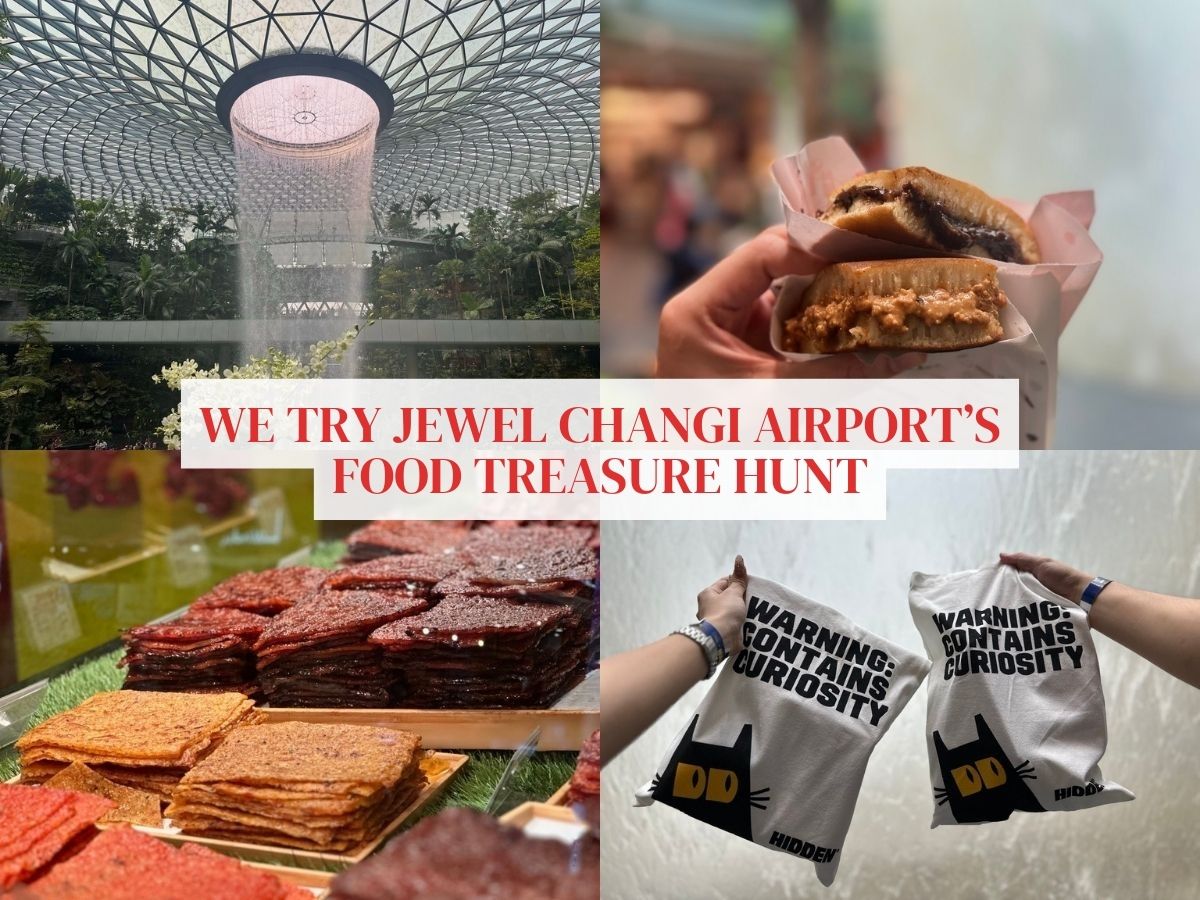 We marked SG60 with a food-themed treasure hunt at Jewel Changi Airport