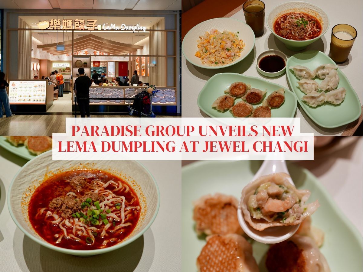 Paradise Group launches new, affordable concept LeMa Dumpling at Jewel Changi
