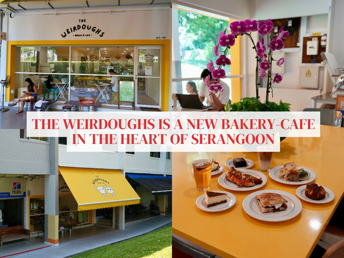 The Weirdoughs is a new bakery-cafe in the heart of Serangoon with hearty bakes