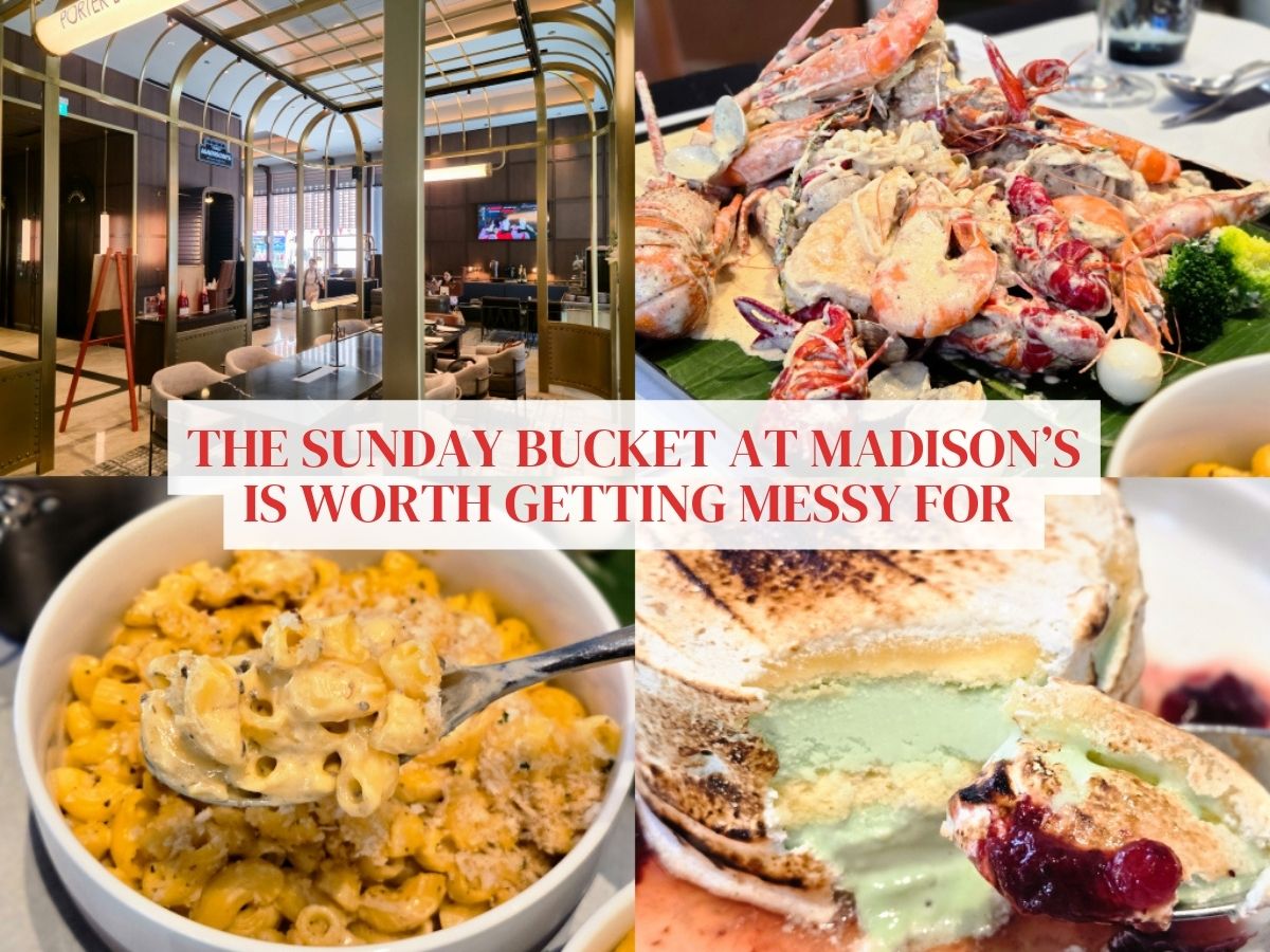 The Sunday Bucket at Madison’s is a hands-on brunch worth getting messy for