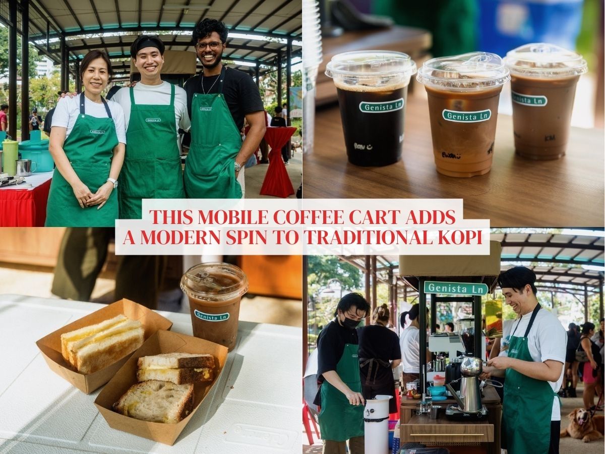 Genista Lane Kopi: Mobile coffee cart concept gives traditional kopi a fresh grind