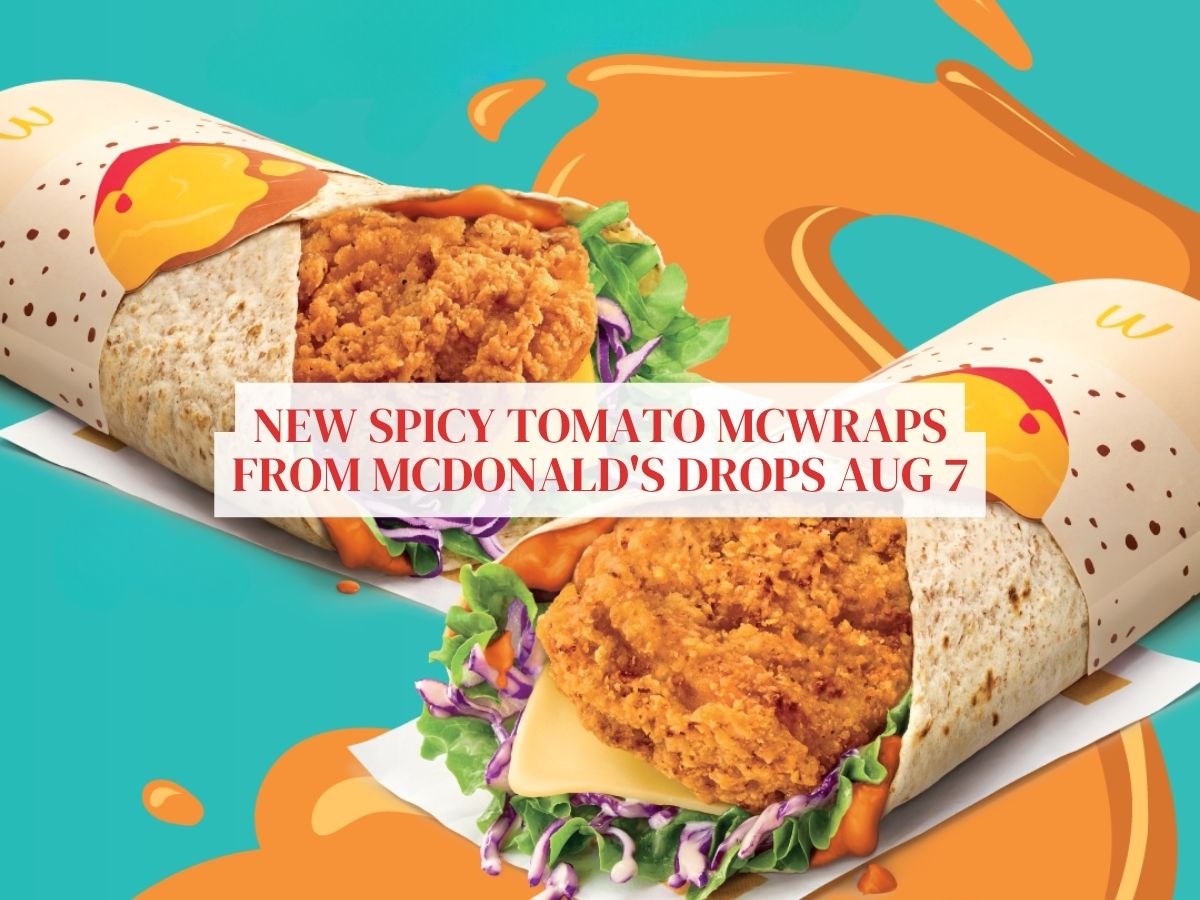 McDonald’s Singapore drops new spicy tomato McWraps and brings back crowd-fave McGriddles