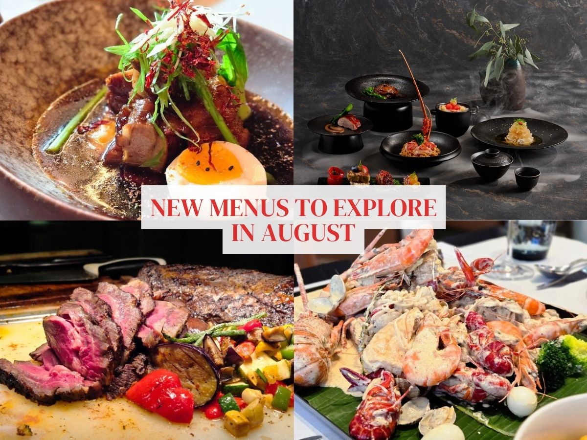 New menus to check out in Singapore in August 2025