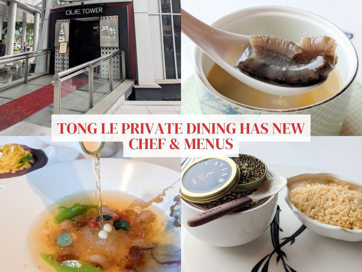 Revolving restaurant Tong Le Private Dining has decorated Hong Kong chef at its helm and new menus