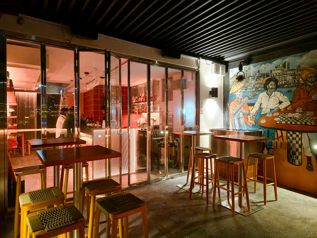 One floor above the restaurant is Phool House, a rooftop bar where Meh’r’s cocktails are made. Photo: Zawani Abdul Ghani/HungryGoWhere Meh'r by Inderpal