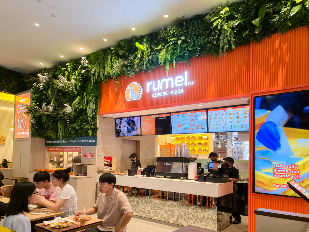 Seating is limited at Rumel, but with an efficient QR code ordering system, you’ll get your food in no time! Photo: Zawani Abdul Ghani/HungryGoWhere Rumel