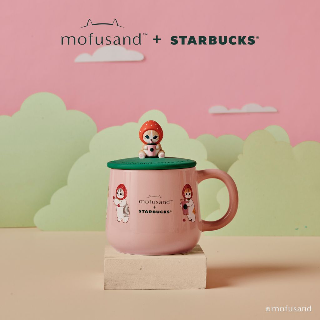 Starbucks x Mofusand strawberry collection