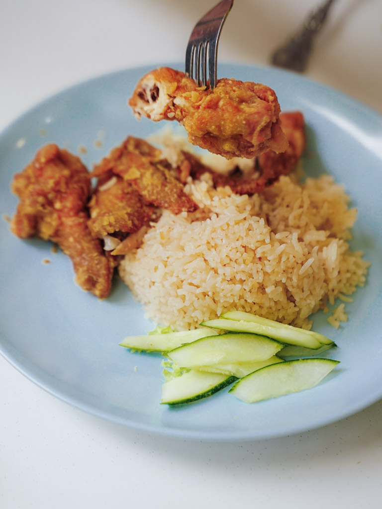 Victor Famous Fried Chicken Wing Rice