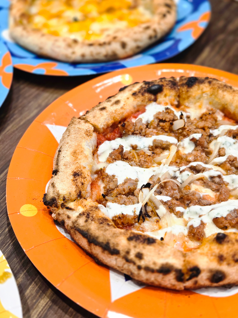 Beef bolognese pizza. Photo: Zawani Abdul Ghani/HungryGoWhere Rumel