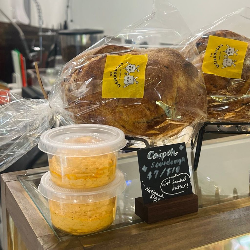 The caipoh sourdough is certainly one of the better sourdoughs I have had. Photo: Shannon Yap/HungryGoWhere the weirdoughs