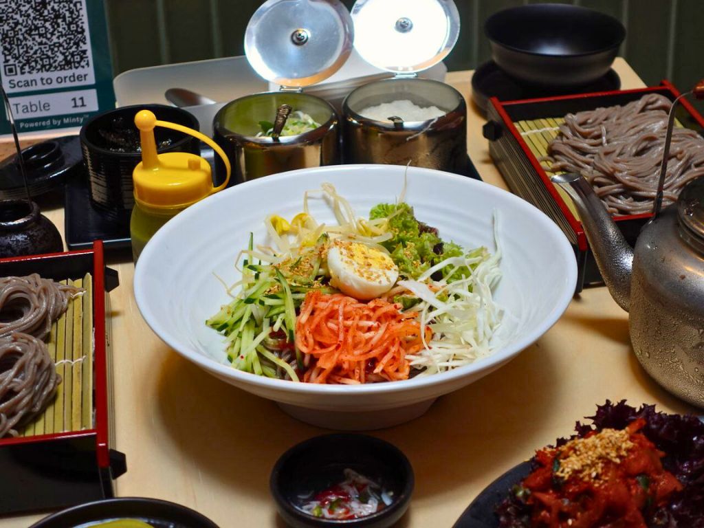 Bibim buckwheat noodles. Photo: Sarah Chua/HungryGoWhere gwanghwamun mijin singapore