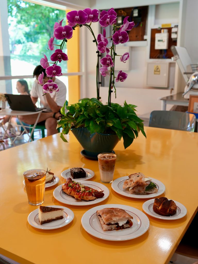 We love the pops of yellow within the space. Photo: Shannon Yap/HungryGoWhere the weirdoughs