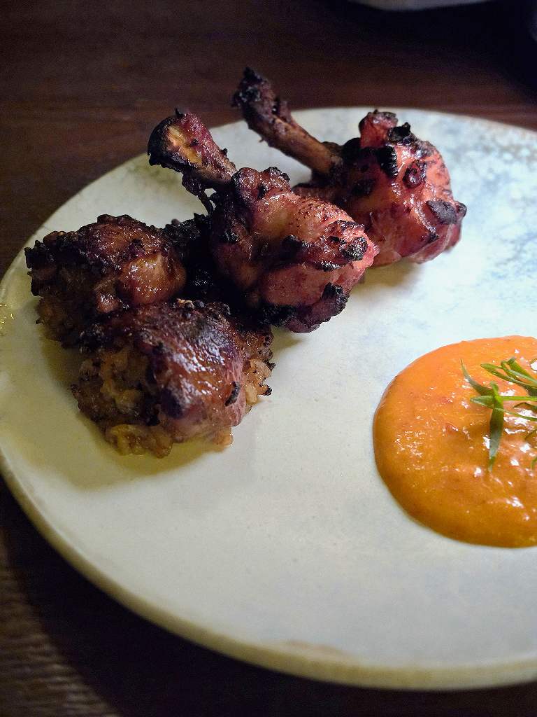 A nod to Inderpal’s MasterChef stint, the Bak Bak Wings II (S$28) were the undeniable highlight of the meal. Having only seen it on screen, we were excited to finally try it in real life — and it thankfully didn’t disappoint. Meh'r by Inderpal