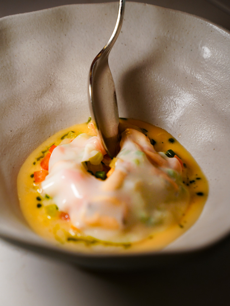 Chee cheong fun… But more fun. Photo: Evan Mua/HungryGoWhere revolution wine bistro