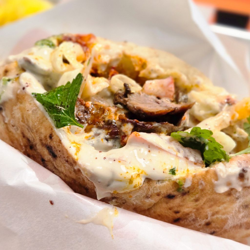 The beef shawarma pita. Photo: Zawani Abdul Ghani/HungryGoWhere new openings