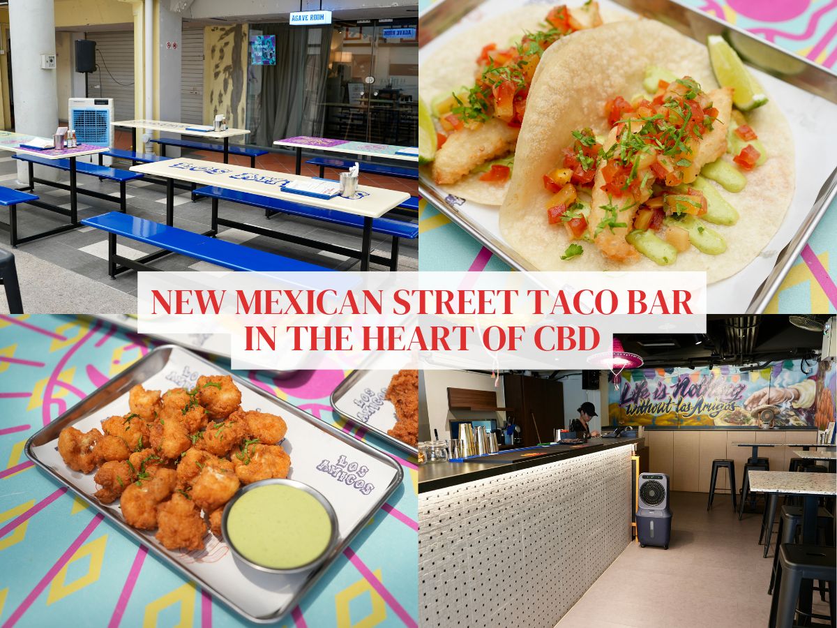 CBD’s new Mexican street taco bar Los Amigos offers well-executed tacos and other hearty bites