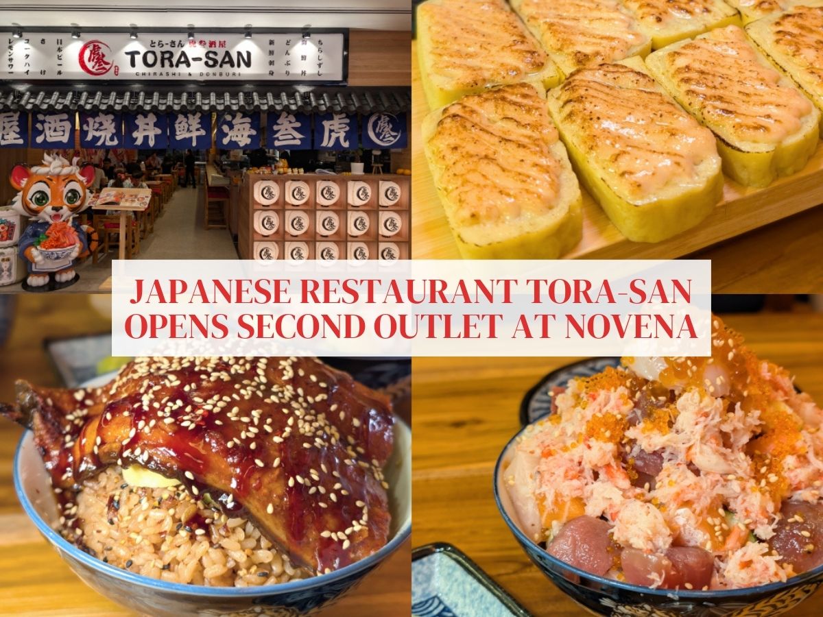 Tora-San’s second outlet brings its signature towering dons to Novena