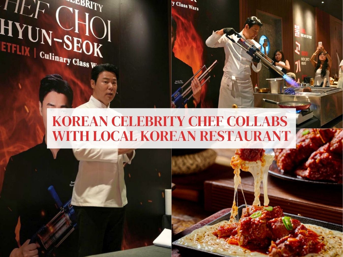 Get a taste of Netflix’s Culinary Class Wars with Bulgogi Syo’s exclusive collaboration with chef Choi Hyun-seok