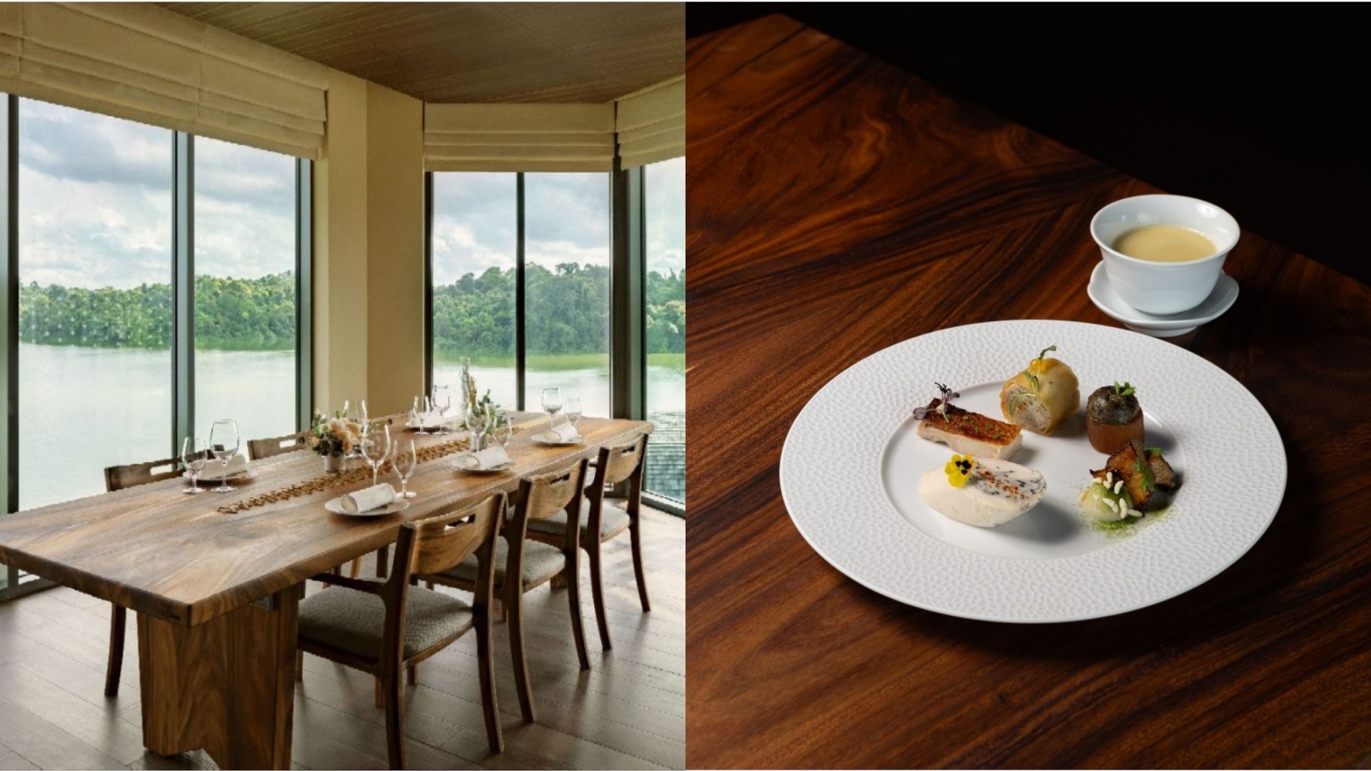 Go for the views at Forage at Mandai Rainforest Resort, but stay for its harvest-to-table spread