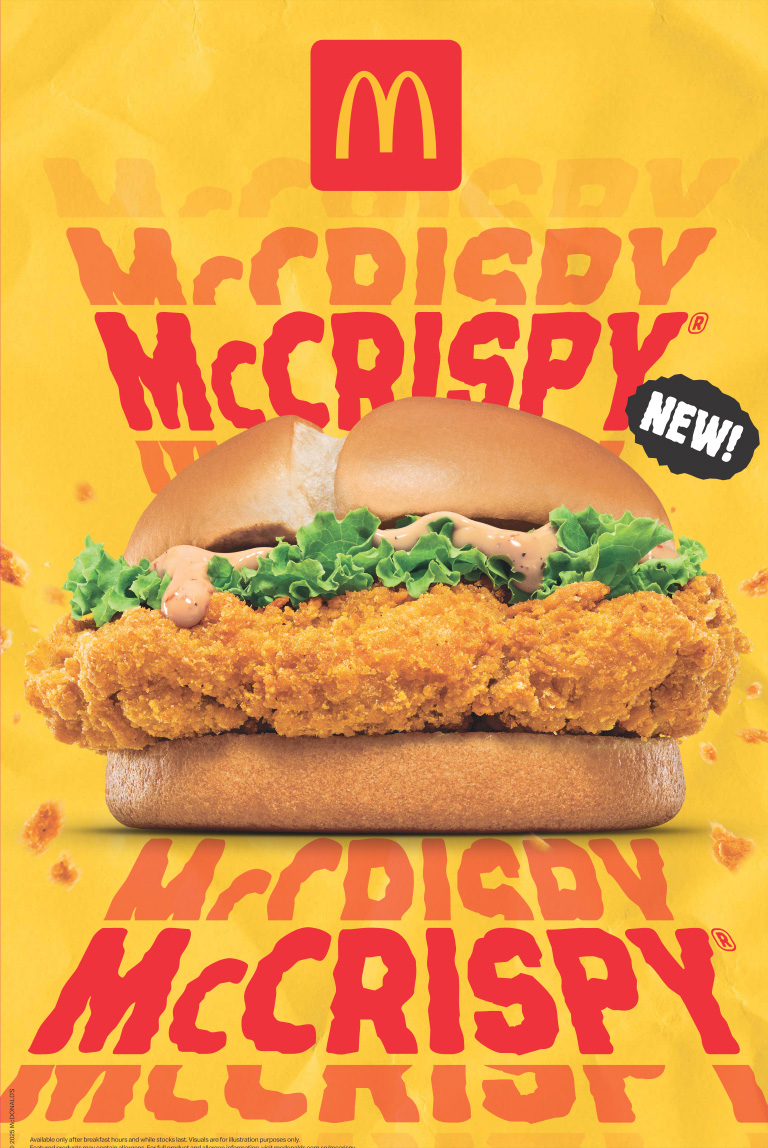 Will this beat the legendary McSpicy? Photo: McDonald’s Singapore mcdonald's mccrispy burger