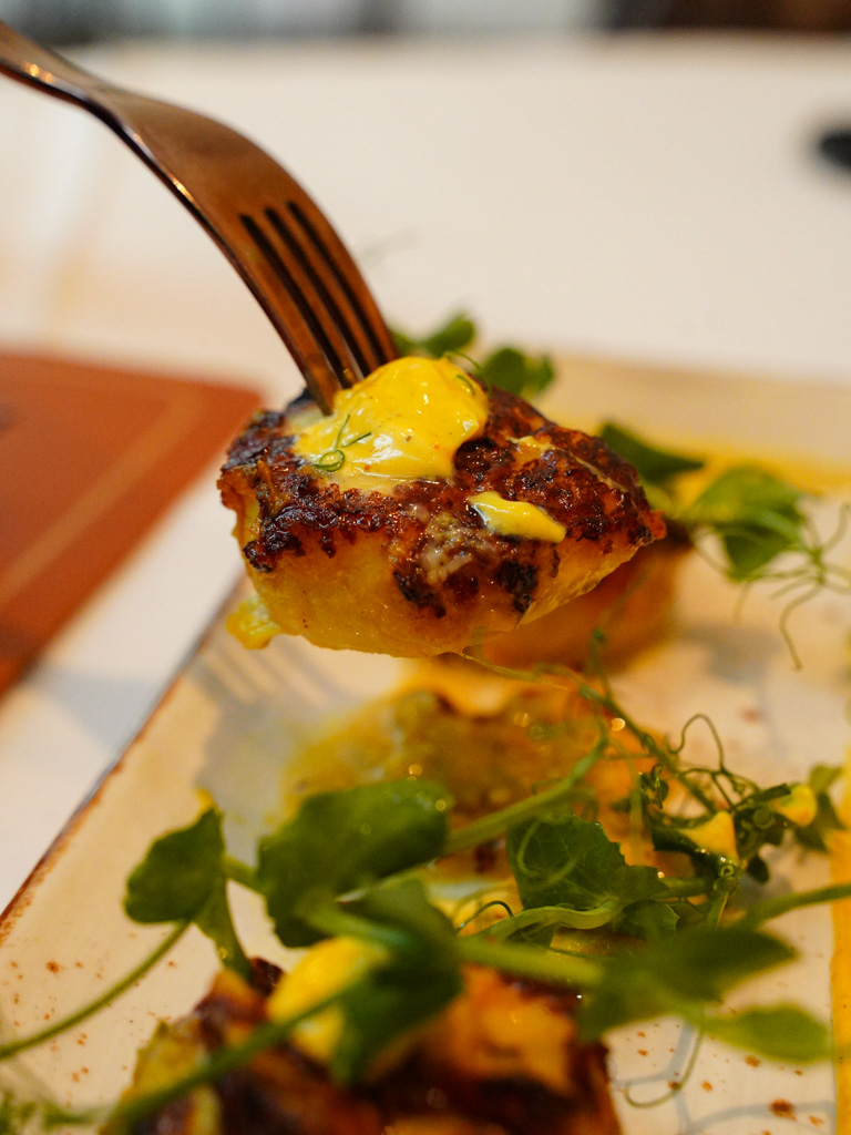 Using Hokkaido scallops for a more luxurious spin. Photo: Evan Mua/HungryGoWhere sansara singapore