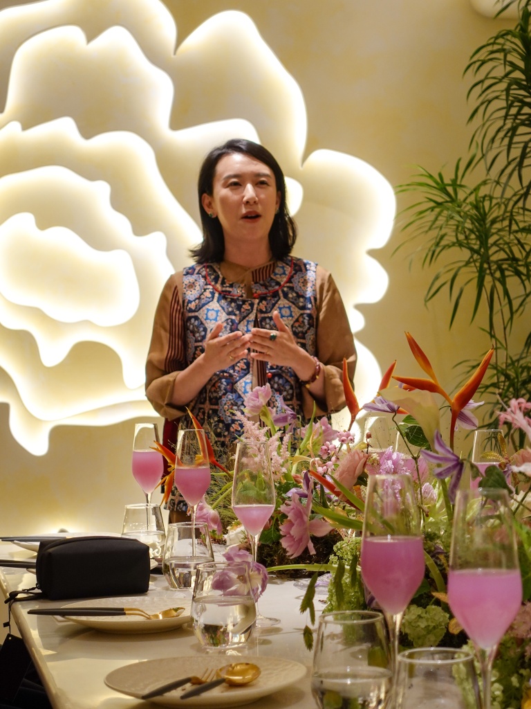 Tomacado’s founder, Karen Kong. Photo: Sarah Chua/HungryGoWhere Tomacado Singapore Floral Themed Paragon
