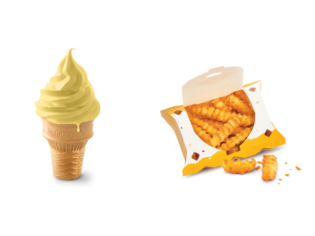 All-new fries flavour? How exciting! Photos: McDonald’s Singapore mcdonald's mccrispy burger
