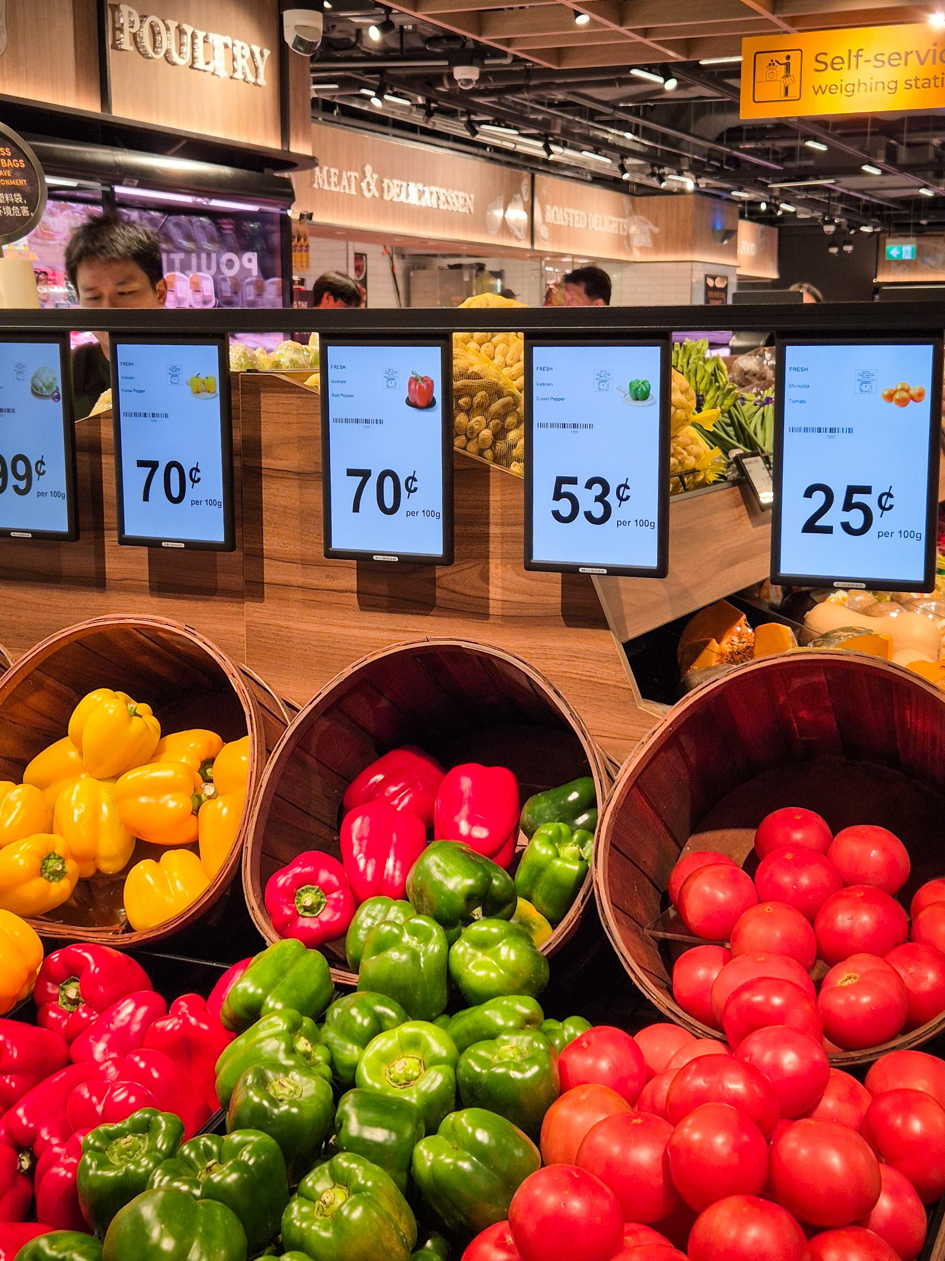 All things digital at Punggol Coast Mall’s Fairprice Finest. Photo: Sarah Chua/HungryGoWhere Fairprice Finest Punggol Coast Mall