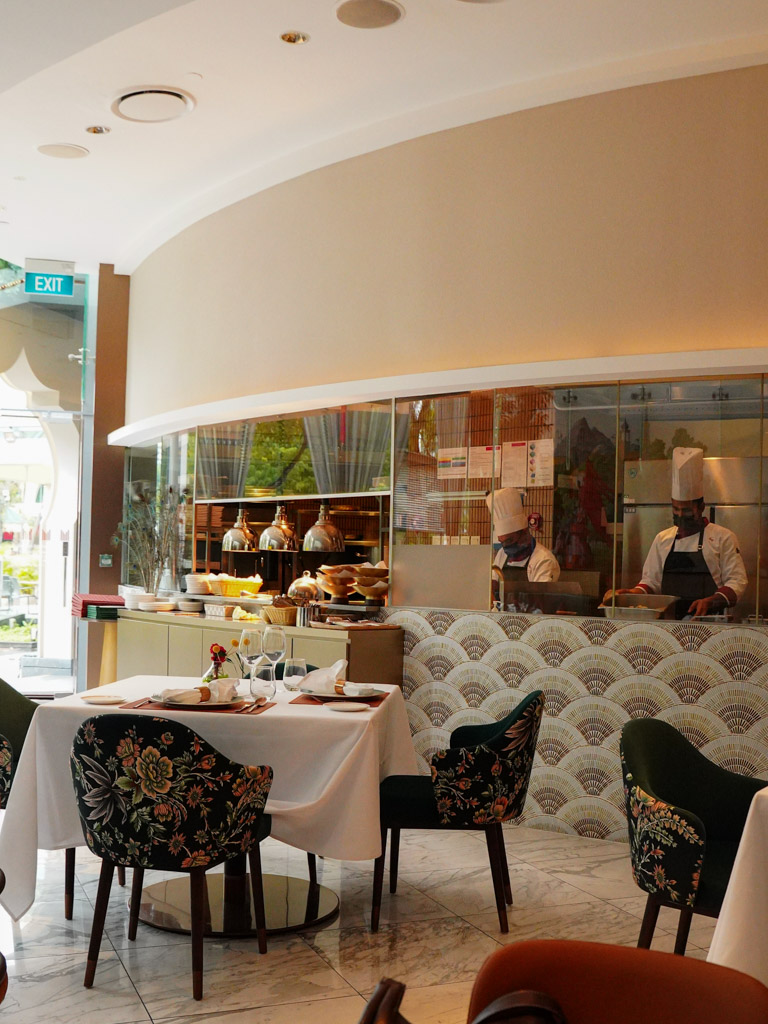 The restaurant is located in Grand Copthorne Waterfront Hotel. Photo: Evan Mua/HungryGoWhere sansara singapore