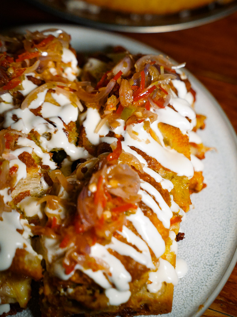 These stuffed double-deckers are our next favourite. Photo: Evan Mua/HungryGoWhere artichoke pizza