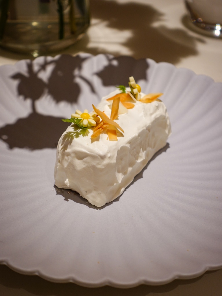 Signature almond chocolate cake. Photo: Sarah Chua/HungryGoWhere Tomacado Singapore Floral Themed Paragon