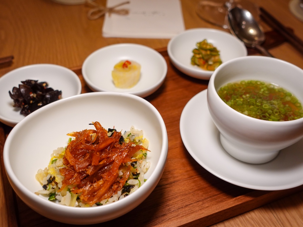 Hansang, with the grilled deodeok as the highlight. Photo: Sarah Chua/HungryGoWhere naeum singapore review