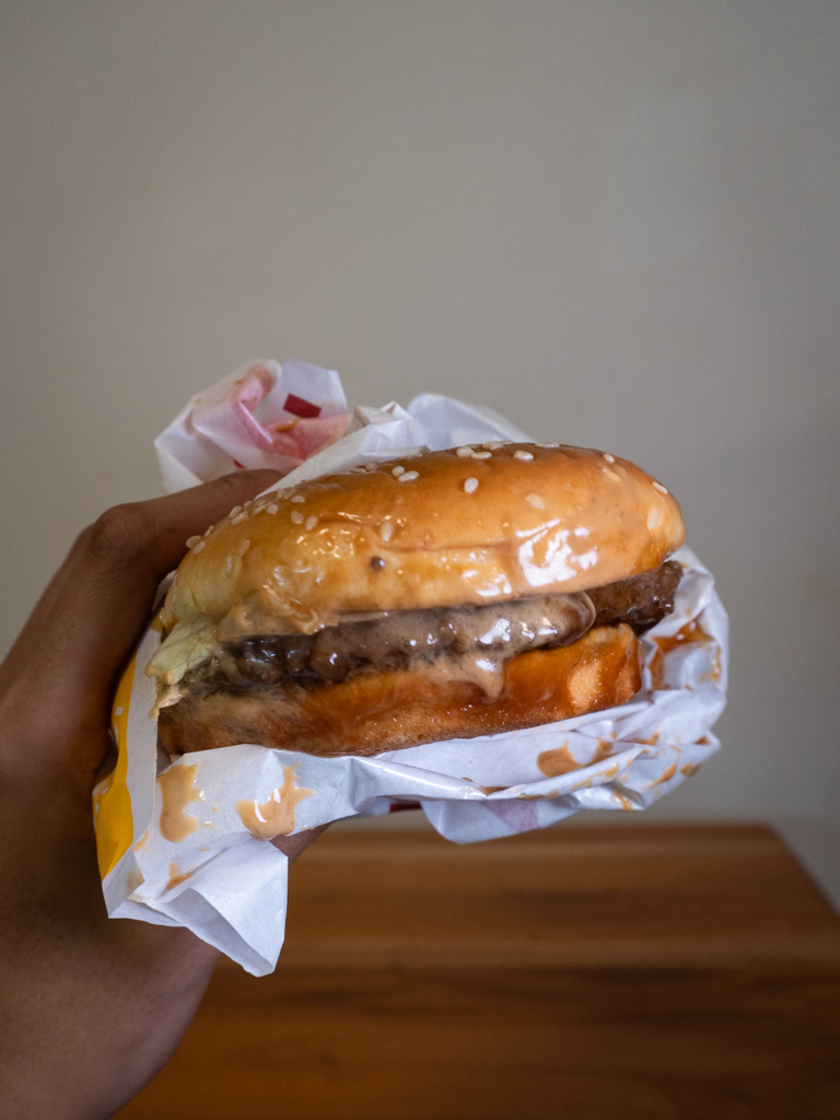 McDonald's shoyu mayo samurai