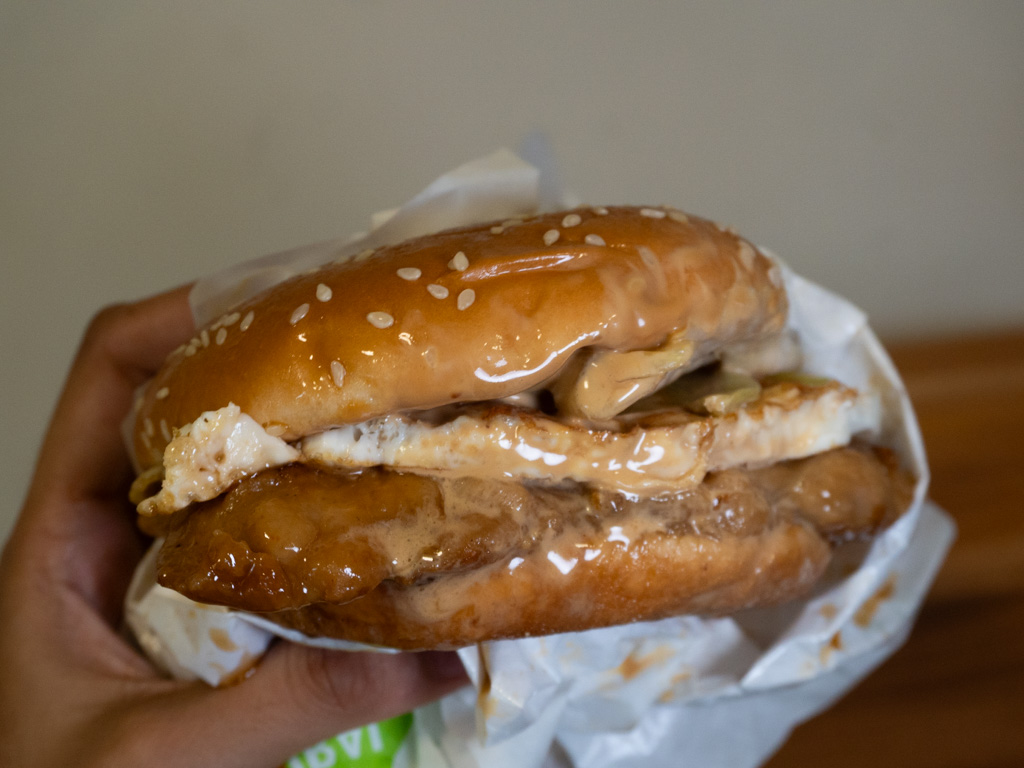 McDonald's shoyu mayo samurai