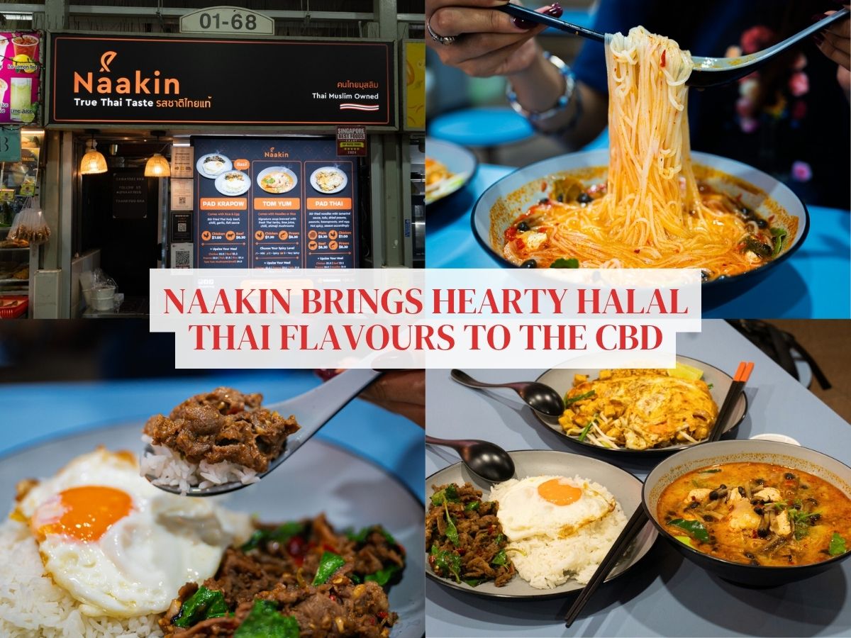 Naakin at Amoy serves up homely halal Thai flavours and hearty portions to the CBD crowd