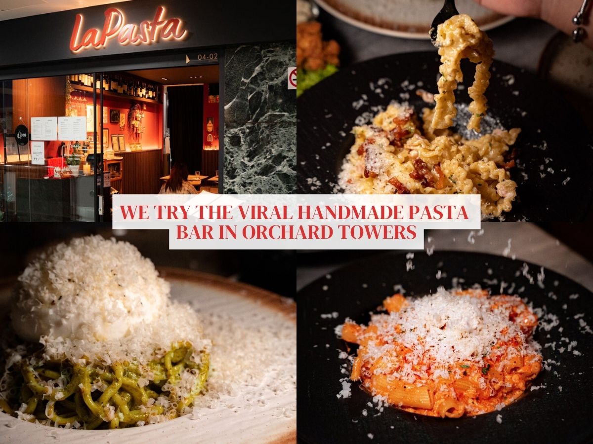 Serving handmade pasta in dingy Orchard Towers, LaPasta is Singapore’s newest pasta sensation